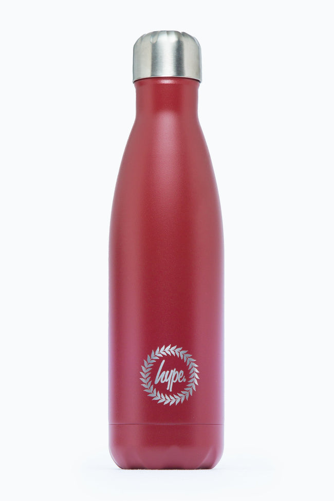 HYPE RED STEEL REUSABLE WATER BOTTLE