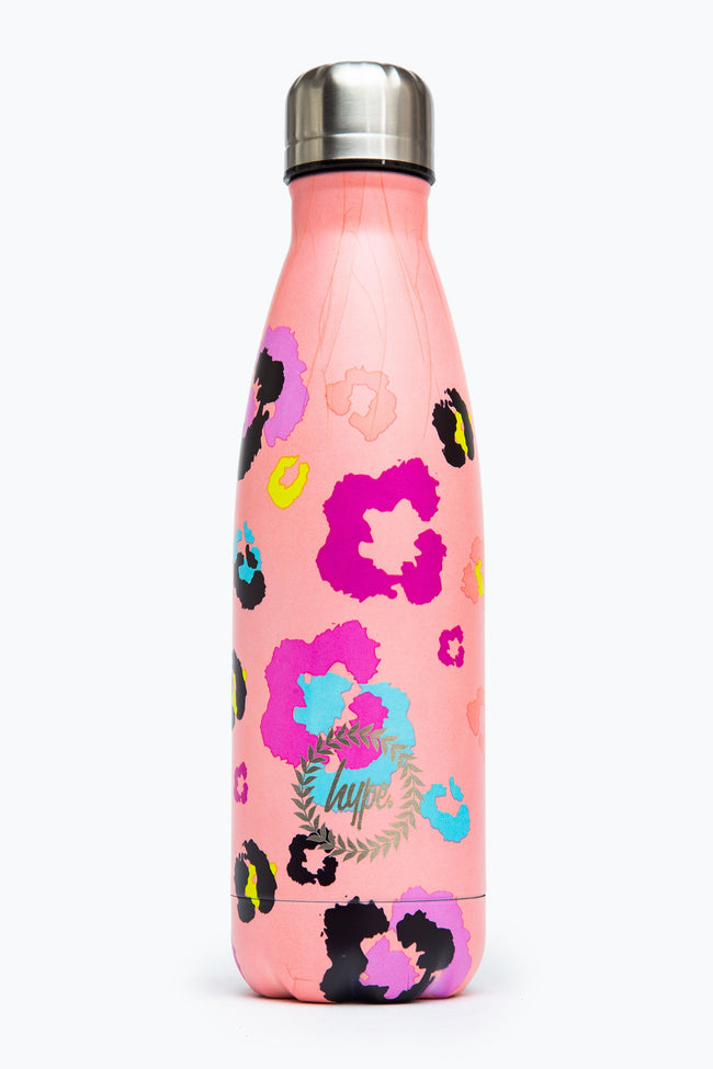 HYPE PINK PAWS METAL REUSABLE BOTTLE - 500ML