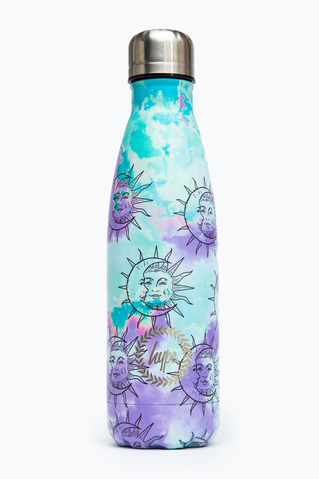 HYPE TIE DYE MOON METAL REUSABLE BOTTLE - 500ML