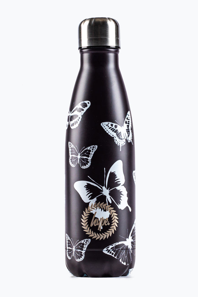 HYPE MONO BUTTERFLIES METAL REUSABLE BOTTLE - 500ML