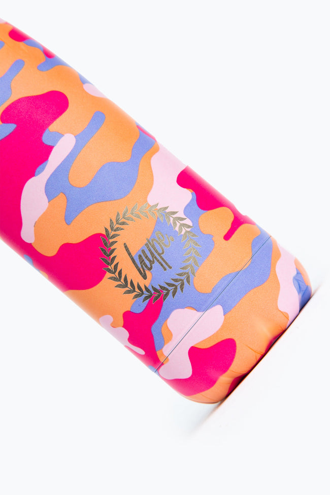 HYPE PEACH CAMO METAL REUSABLE BOTTLE - 500ML