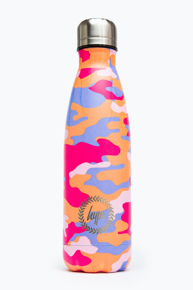 HYPE PEACH CAMO METAL REUSABLE BOTTLE - 500ML