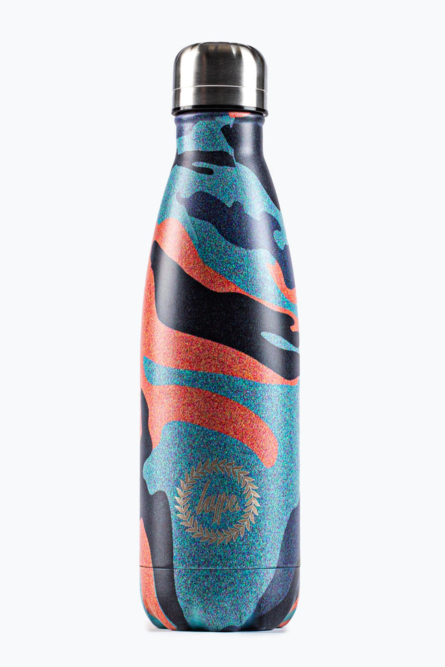 HYPE BROWN CAMO METAL REUSABLE BOTTLE - 500ML