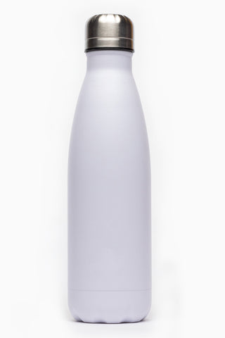 Hype White Powder Coated Bottle