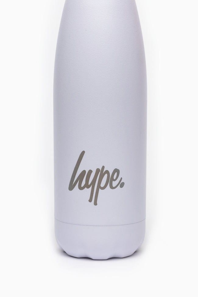 Hype White Powder Coated Bottle