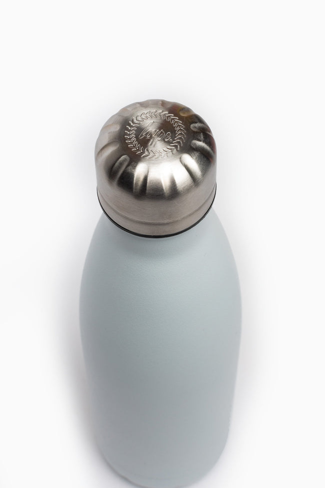 Hype Light Grey Powder Coated Bottle