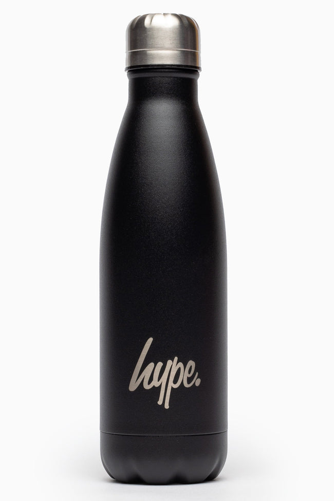 HYPE BLACK POWDER COATED BOTTLE - 500ML