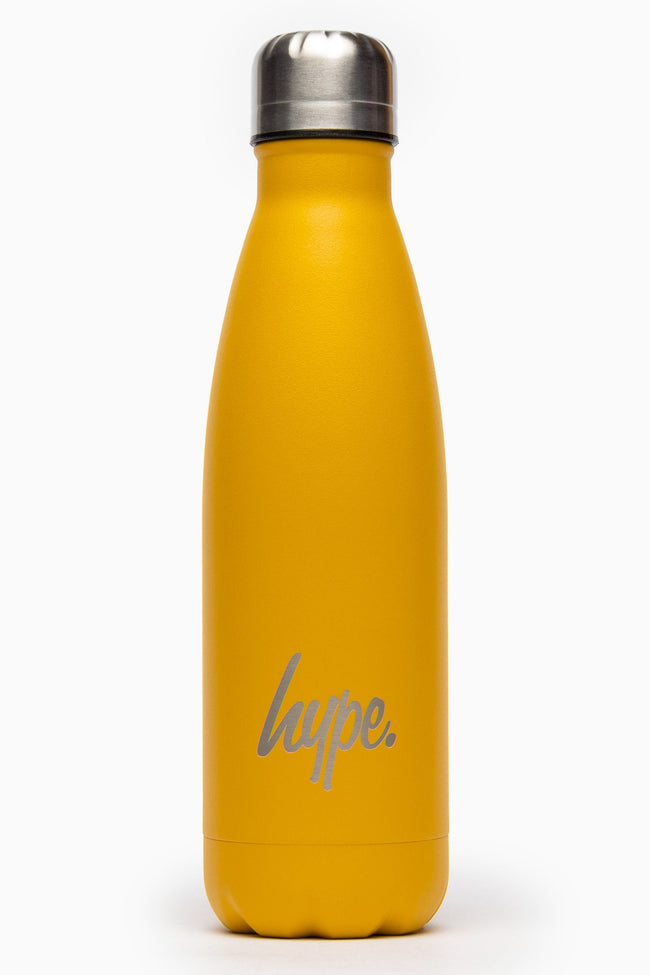 HYPE BURNT YELLOW POWDER COATED BOTTLE - 500ML