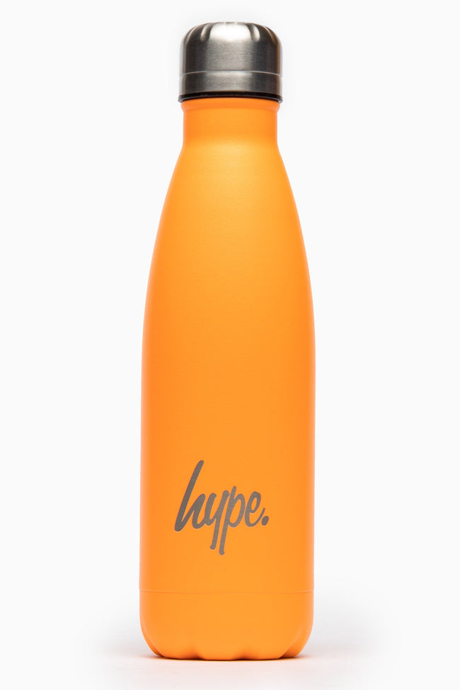 HYPE NEON ORANGE POWDER COATED BOTTLE - 500ML