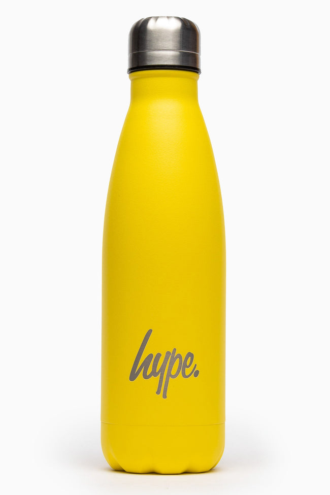 HYPE NEON YELLOW POWDER COATED BOTTLE - 500ML