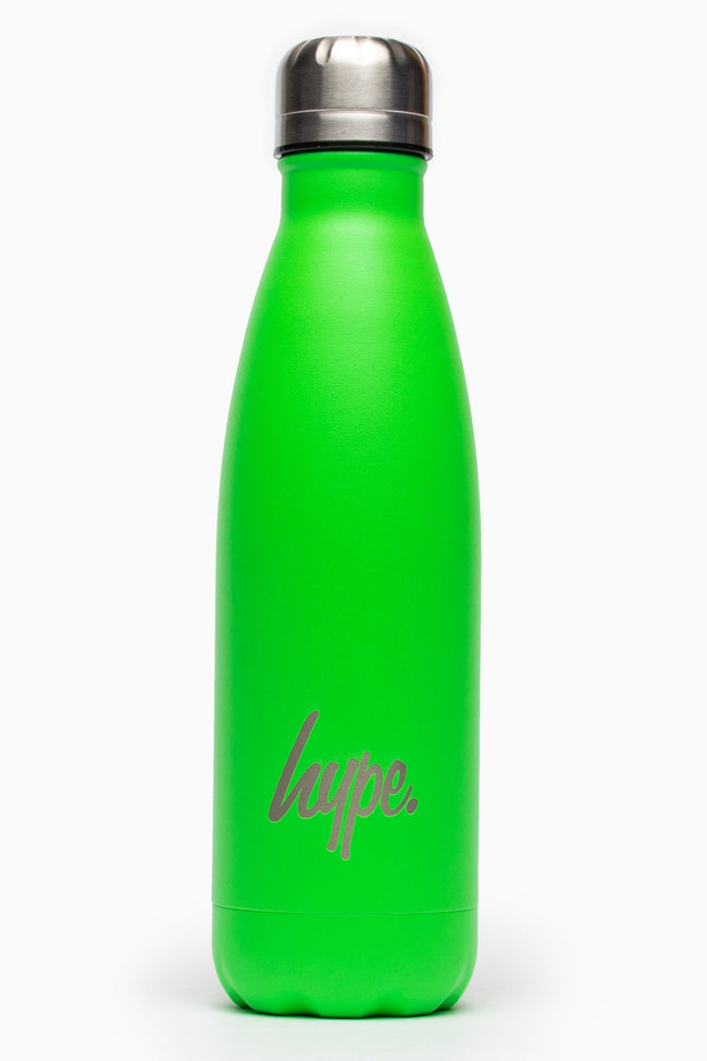 HYPE NEON GREEN POWDER COATED BOTTLE - 500ML