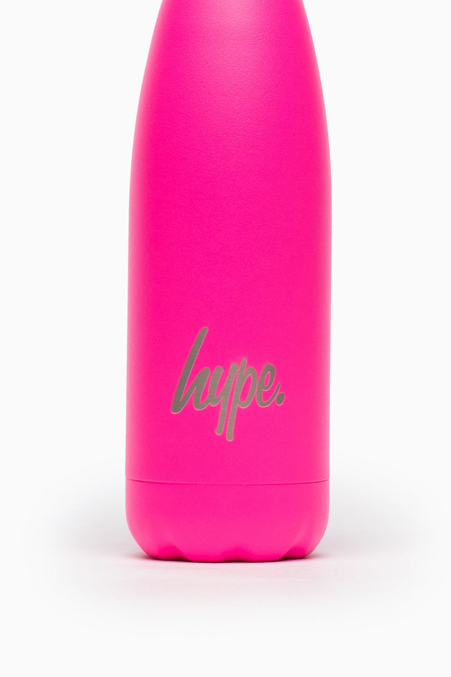 Hype Neon Pink Powder Coated Bottle