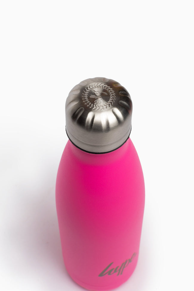 Hype Neon Pink Powder Coated Bottle