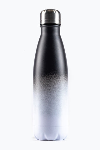 HYPE BLACK & WHITE GRADIENT POWDER COATED METAL BOTTLE - 500ML