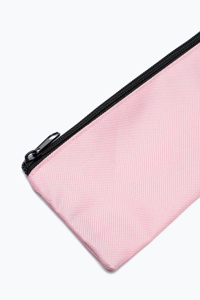 Hype Baby Pink Crest Flat Pencil Case