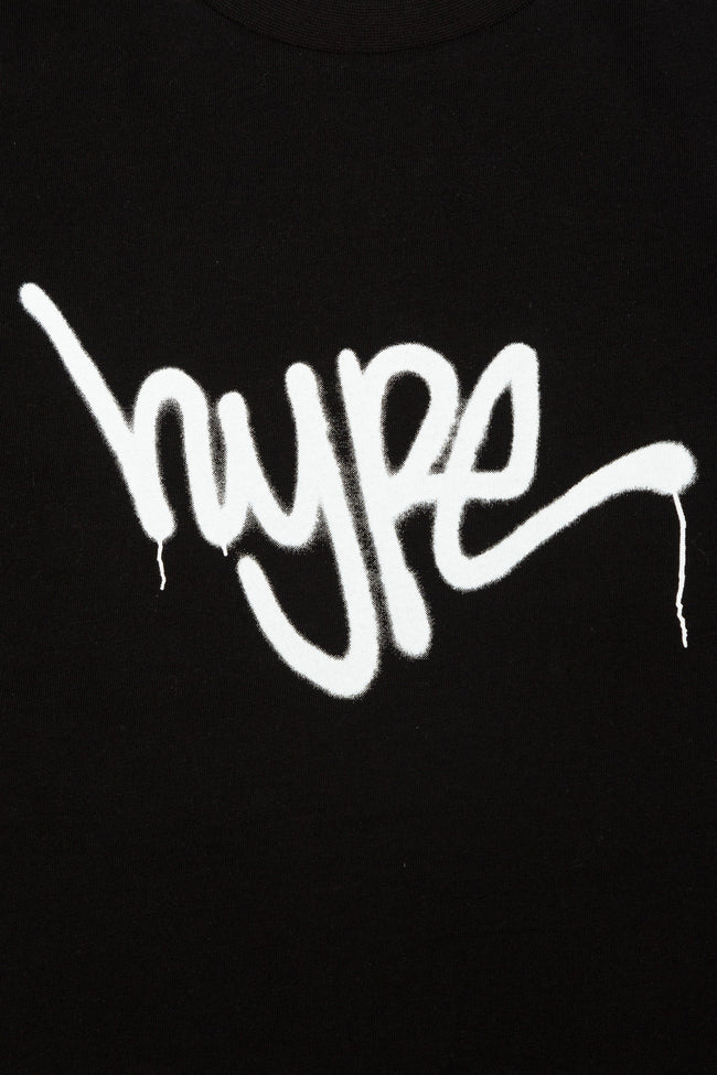 Hype Black Drip Stripe Kids T-Shirt