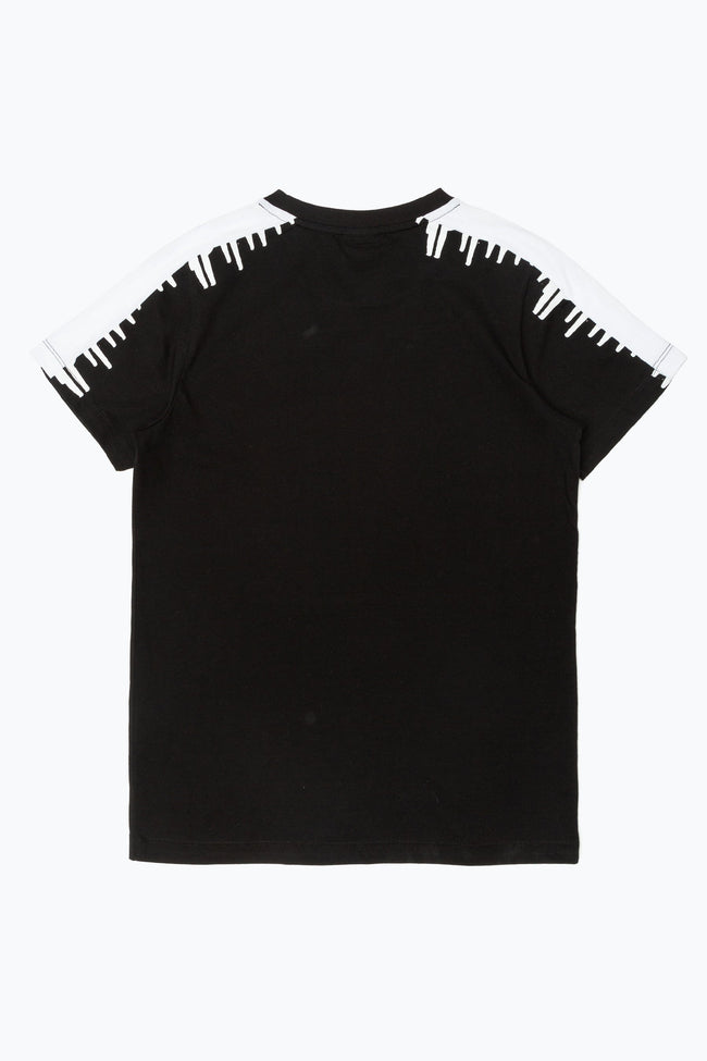 Hype Black Drip Stripe Kids T-Shirt