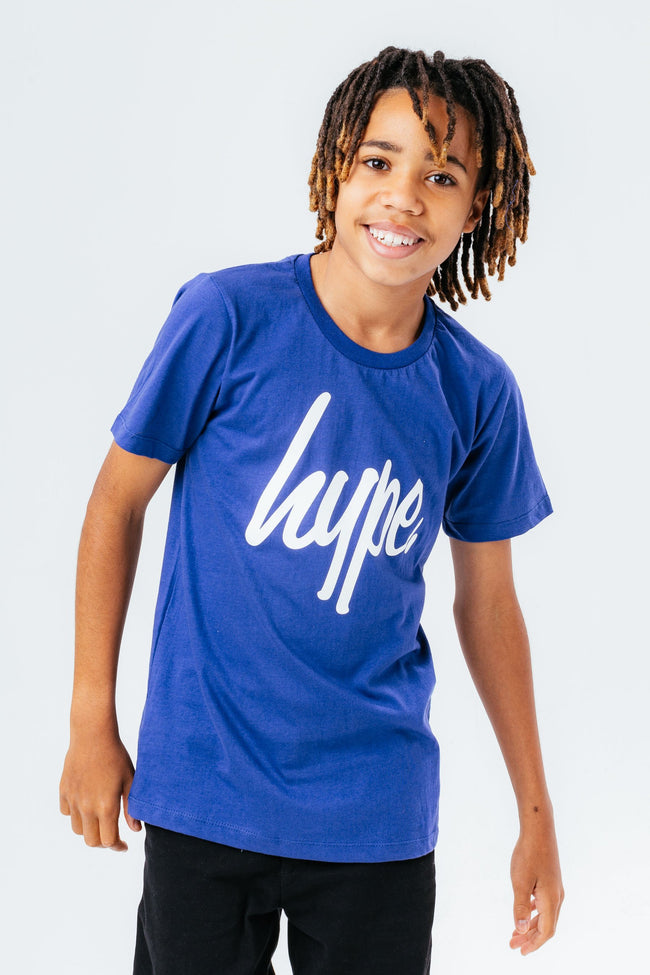 HYPE THREE PACK NAVY/BLUE/SPACE KIDS T-SHIRT