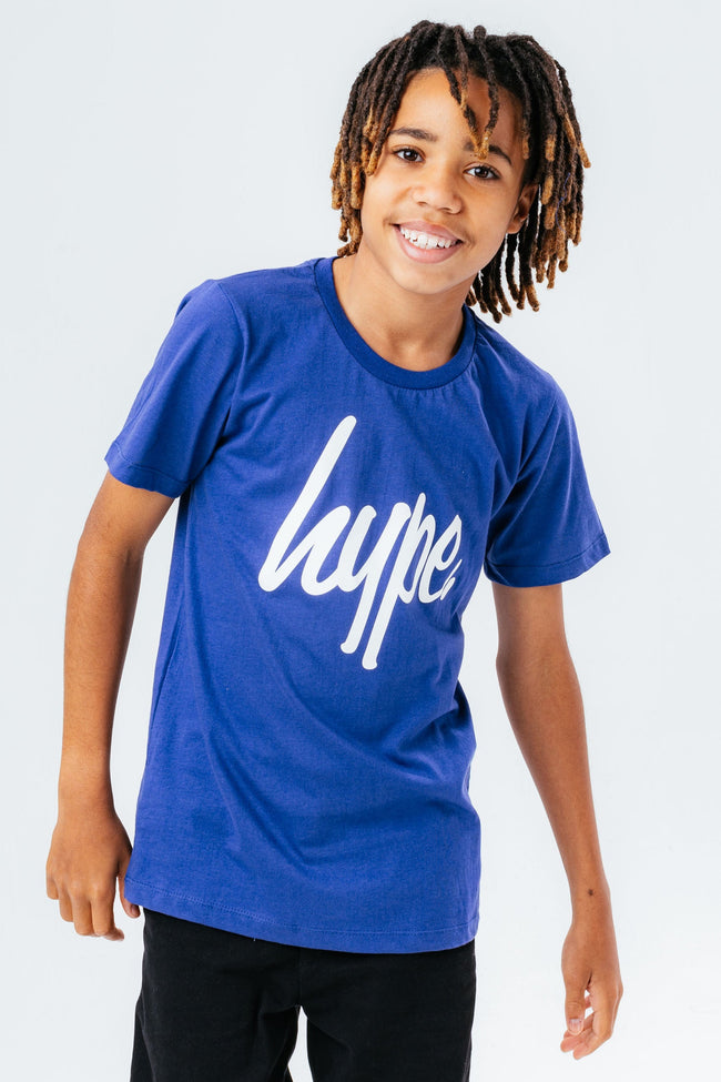 HYPE THREE PACK NAVY/GREEN/DRIP KIDS T-SHIRT