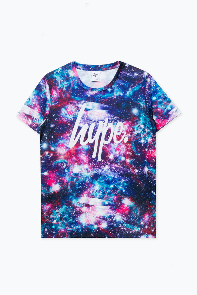 HYPE THREE PACK PINK/BLACK/SPACE GIRLS T-SHIRT