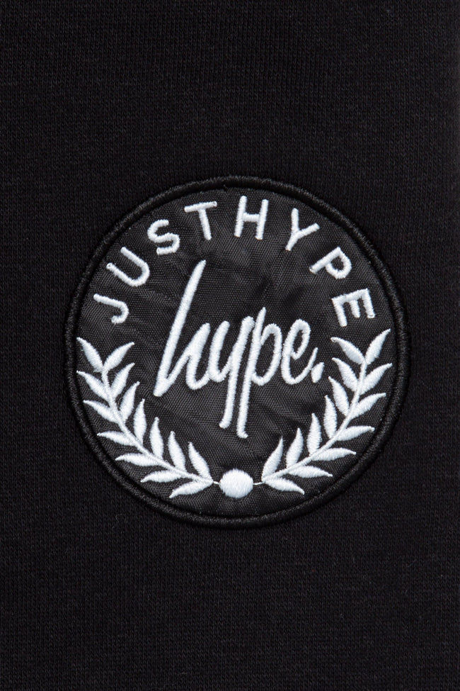 Hype Black Crest Kids Hoodie & Jogger Set