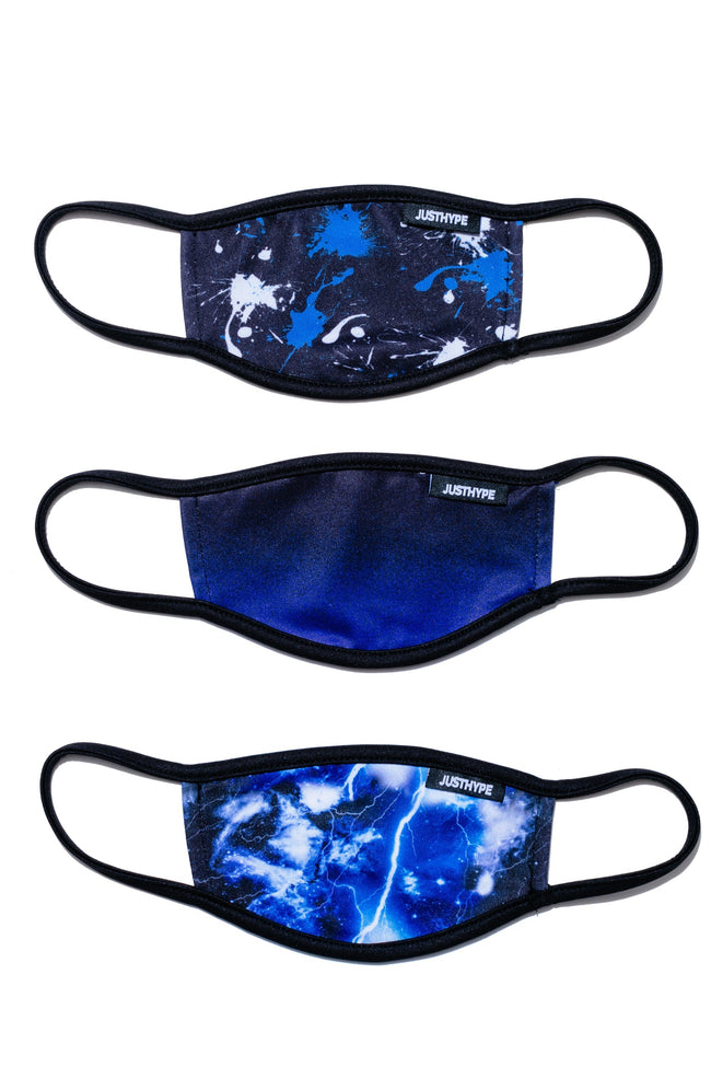 HYPE 3X KIDS SPLAT GALAXY FACE MASK