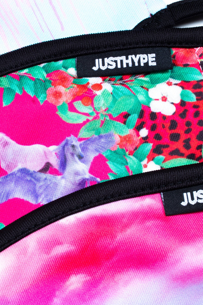 Hype 3X Kids Floral Skies Face Mask Set