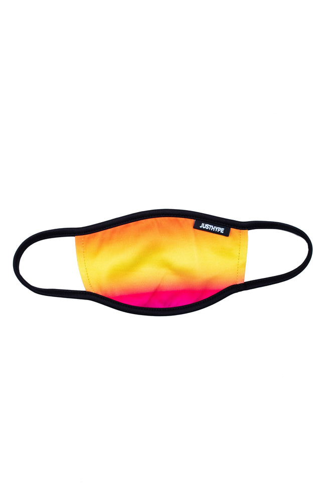 HYPE KIDS ORANGE FADE FACE MASK