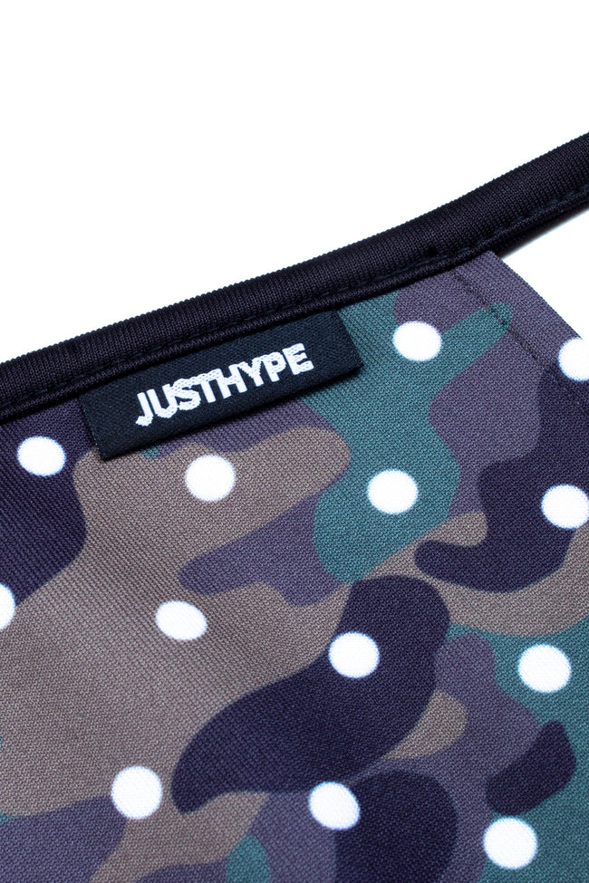 Hype Kids Camo Dots Face Mask