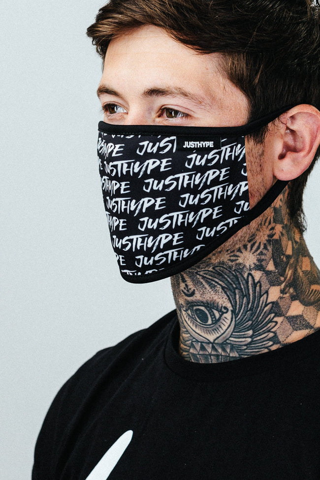 HYPE ADULT WILD LOGO FACE MASK