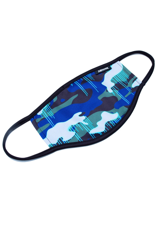 Hype Adult Camo Drips Face Mask