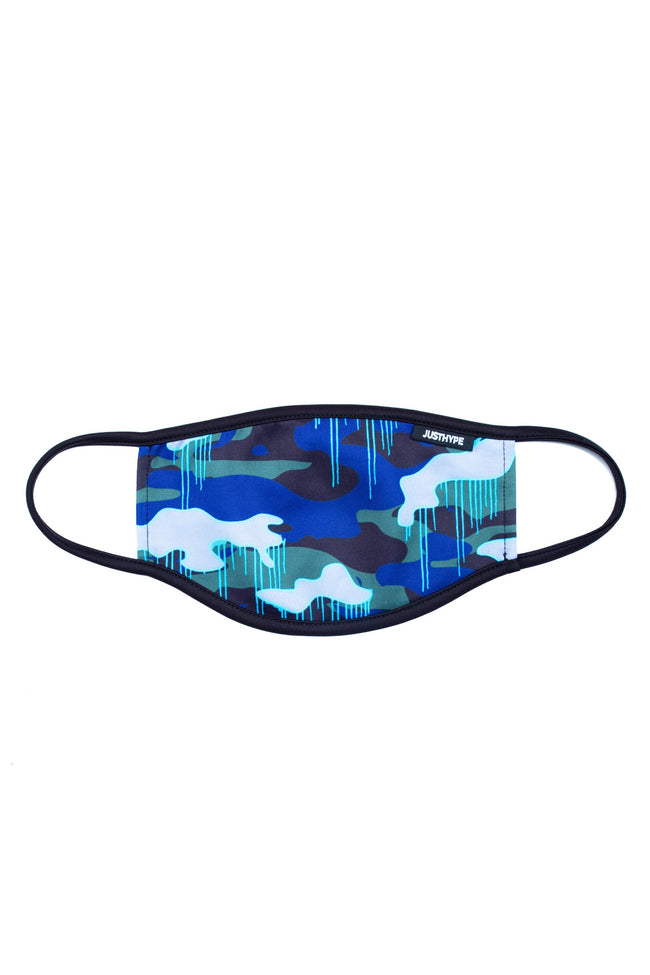 Hype Adult Camo Drips Face Mask