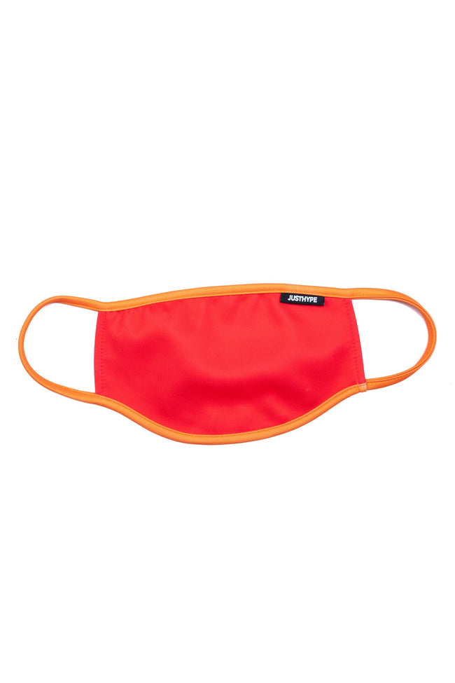 HYPE KIDS RED & ORANGE FACE MASK