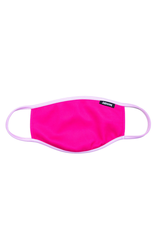 Hype Adult Pink Face Mask