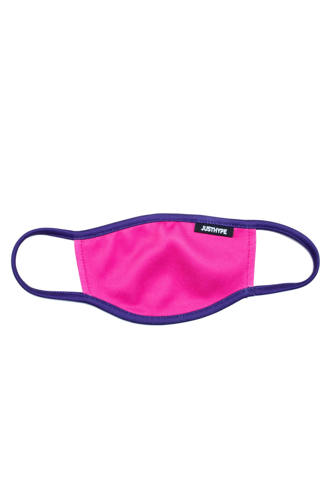 Hype Kids Pink & Purple Face Mask