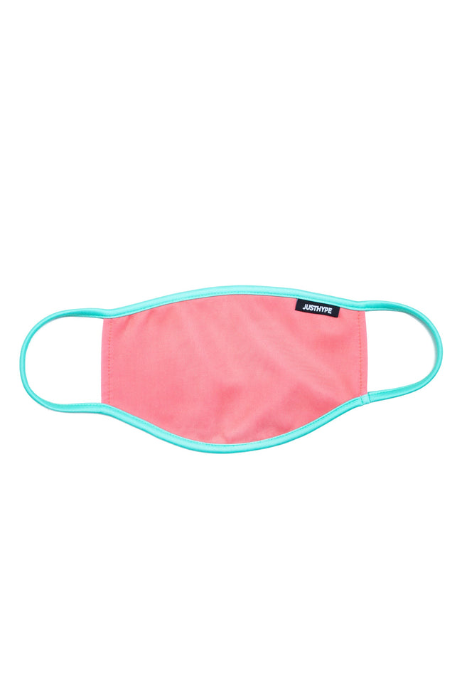 Hype Adult Pink & Blue Face Mask