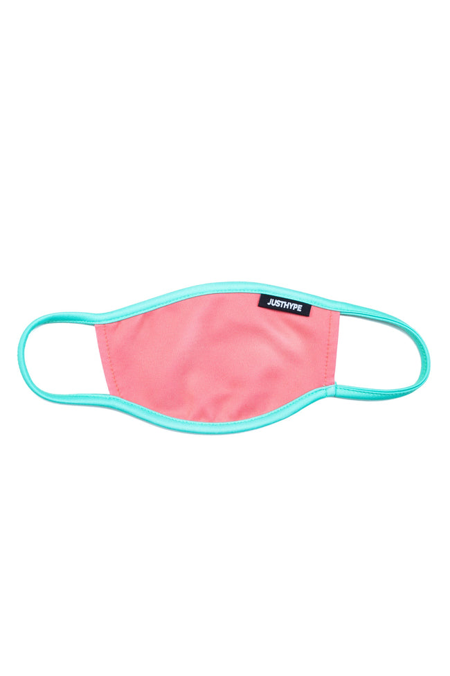 Hype Adult Pink & Blue Face Mask