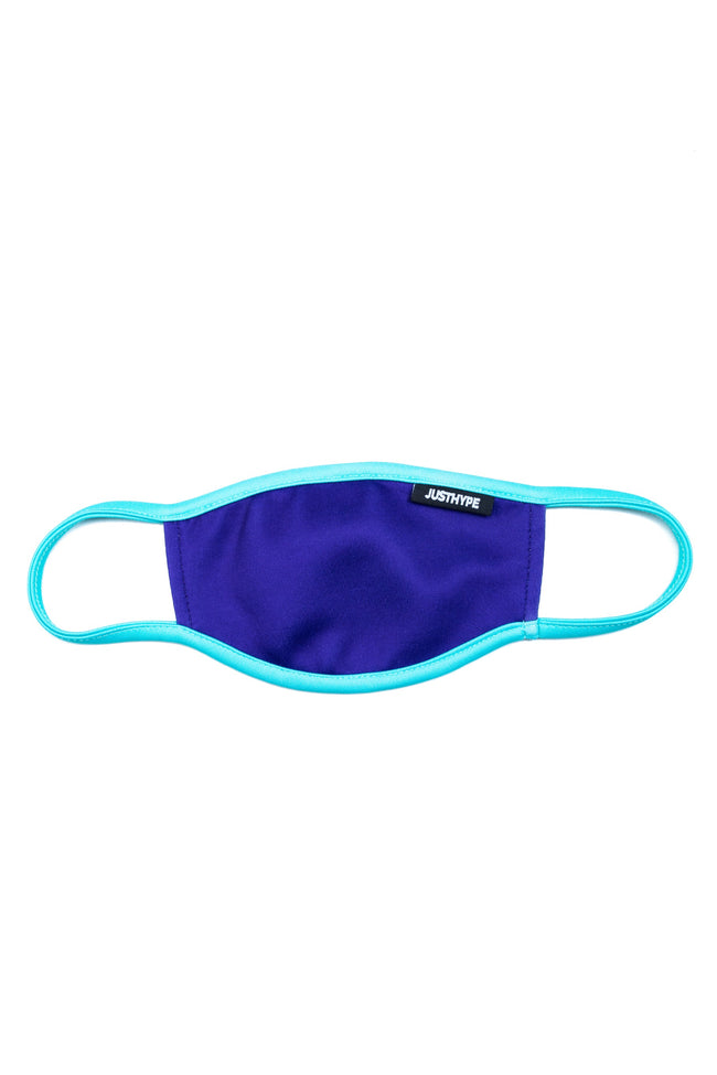 HYPE KIDS BLUE & LIGHT BLUE FACE MASK