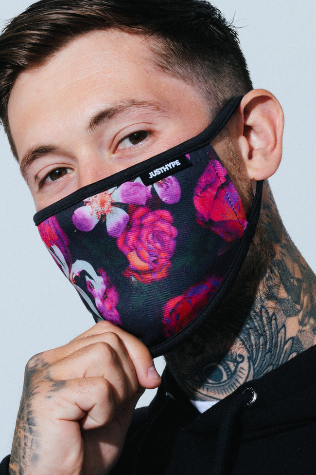 HYPE ADULT ROSES DREAM FACE MASK