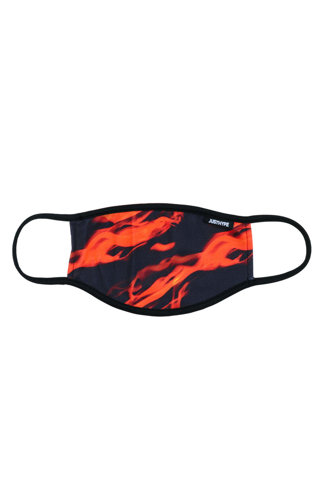 HYPE ADULTS FLAMES FACE MASK