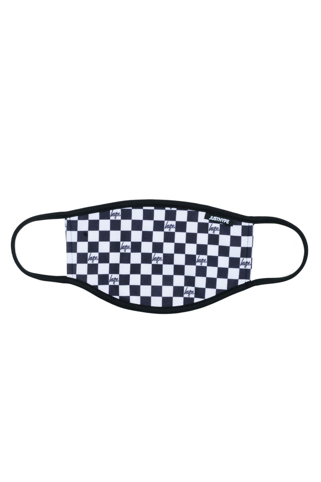 HYPE ADULT CHECKERBOARD FACE MASK