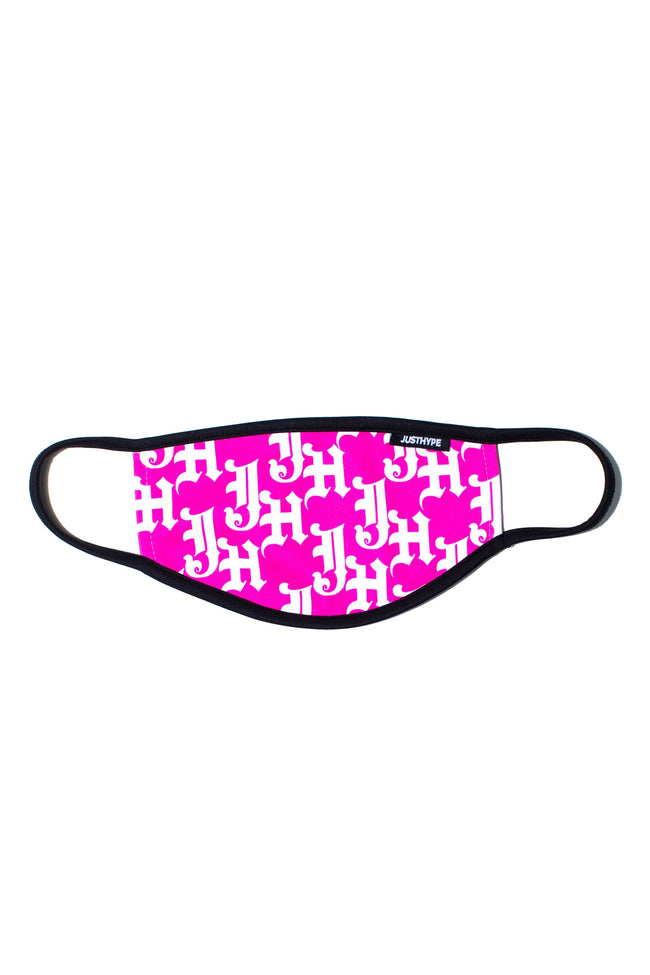 Hype Adult Pink Gothic Logo Face Mask