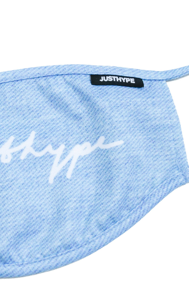 Hype 3X Adult Multi Denim (Look) Face Mask