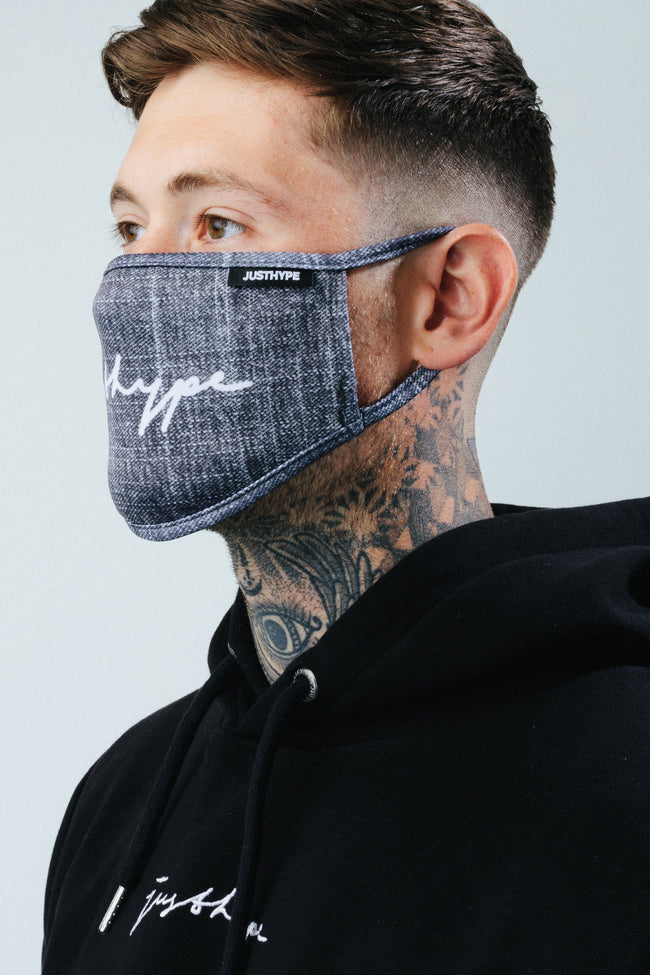 Hype 3X Adult Multi Denim (Look) Face Mask