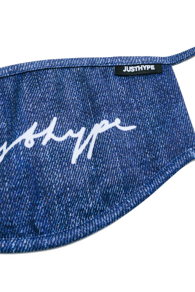 Hype 3X Adult Multi Denim (Look) Face Mask