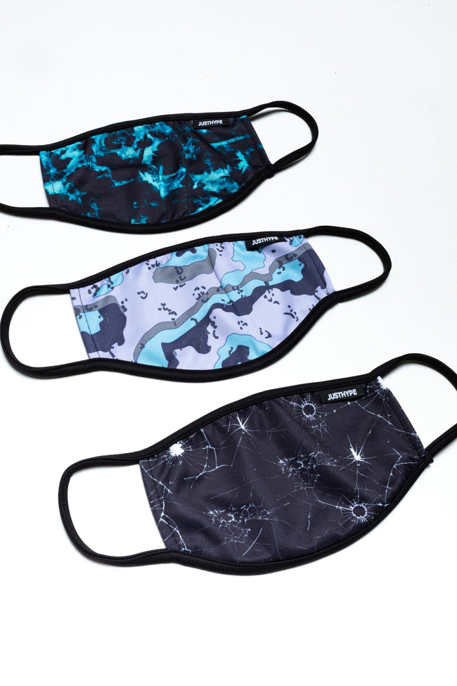 Hype 3X Adult Explorer Face Mask Set