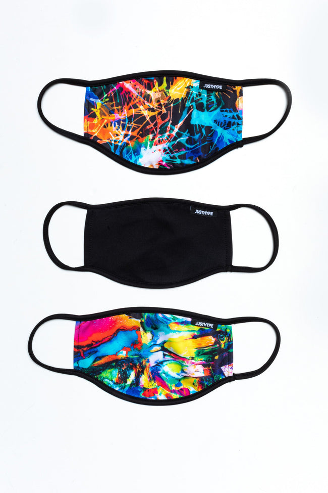 HYPE 3X ADULT EXPLOSION FACE MASK SET