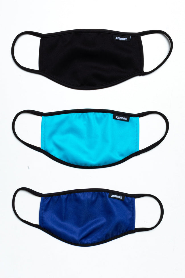 HYPE 3X ADULT MONO AQUA FACE MASK SET