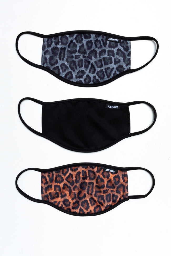 HYPE 3X ADULT ROAR FACE MASK SET