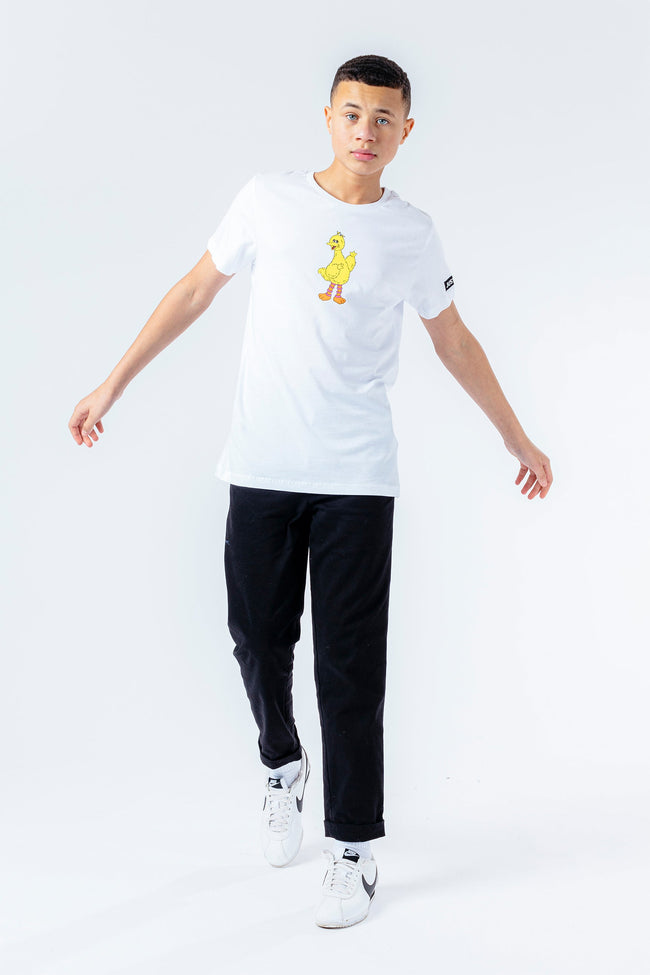 Hype X Sesame Street Big Bird White Logo Kids T-Shirt